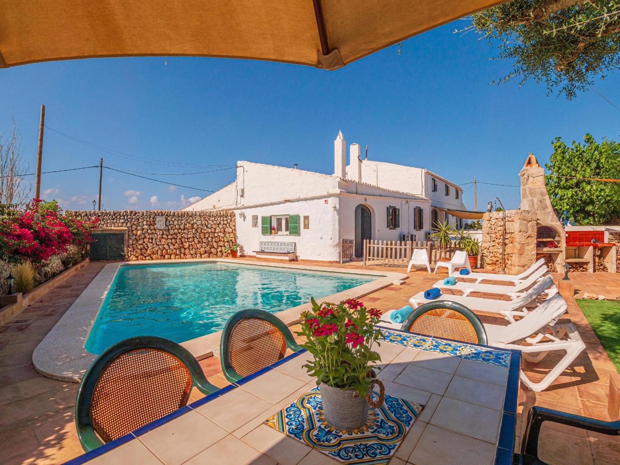 Casa Rural Menorquina Con Piscina Y Barbacoa 산트 클리멘트 외부 사진